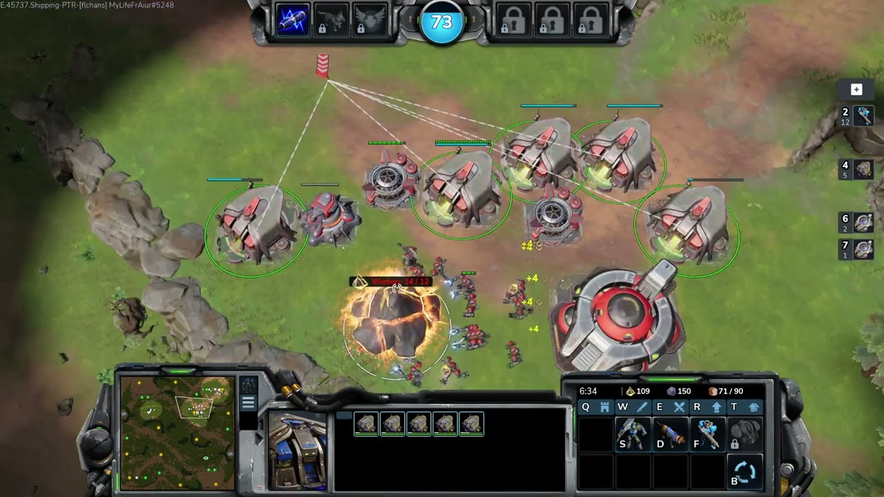 Lancer Exo All in, no medic no problem, Vanguard vs Inferno Stormgate ladder 1680mmr  #sub