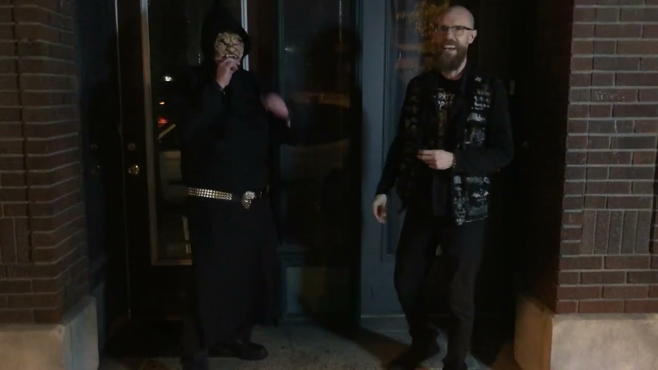 Von Ghoul of The Lurking Corpses being invaded on the Dawgs channel by Easy E at a corpses show.