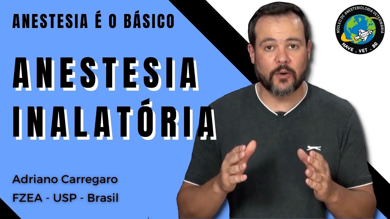 1⃣6⃣ ANESTESIA INALATÓRIA | Anestesia é o Básico #16