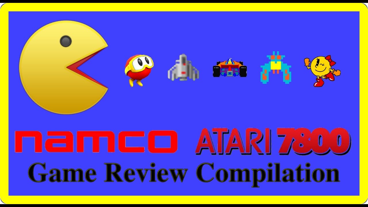 Namco Games on the Atari 7800 Compilation