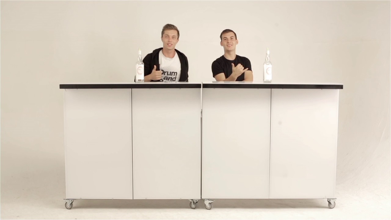 Awesome portable bar. Презентация новой барной стойки.