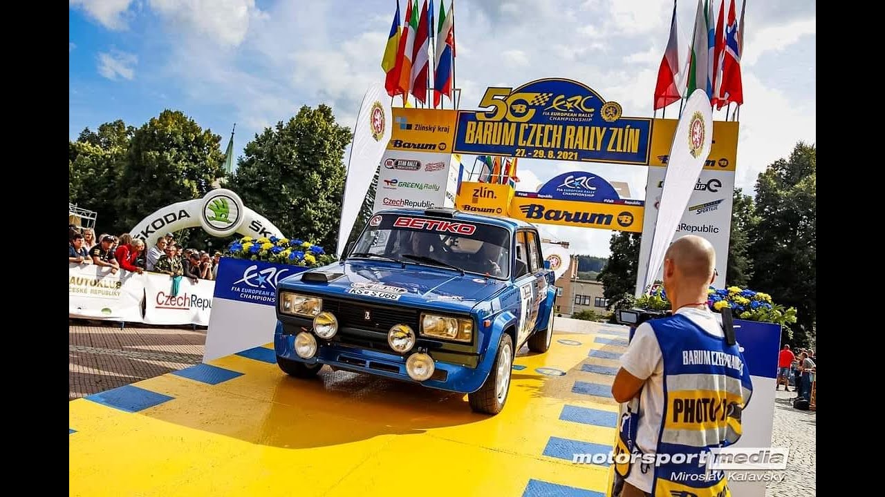 50TH BARUM CZECH RALLY ZLÍN Spišák Pavol/ Spišák Štefan SS1 2021