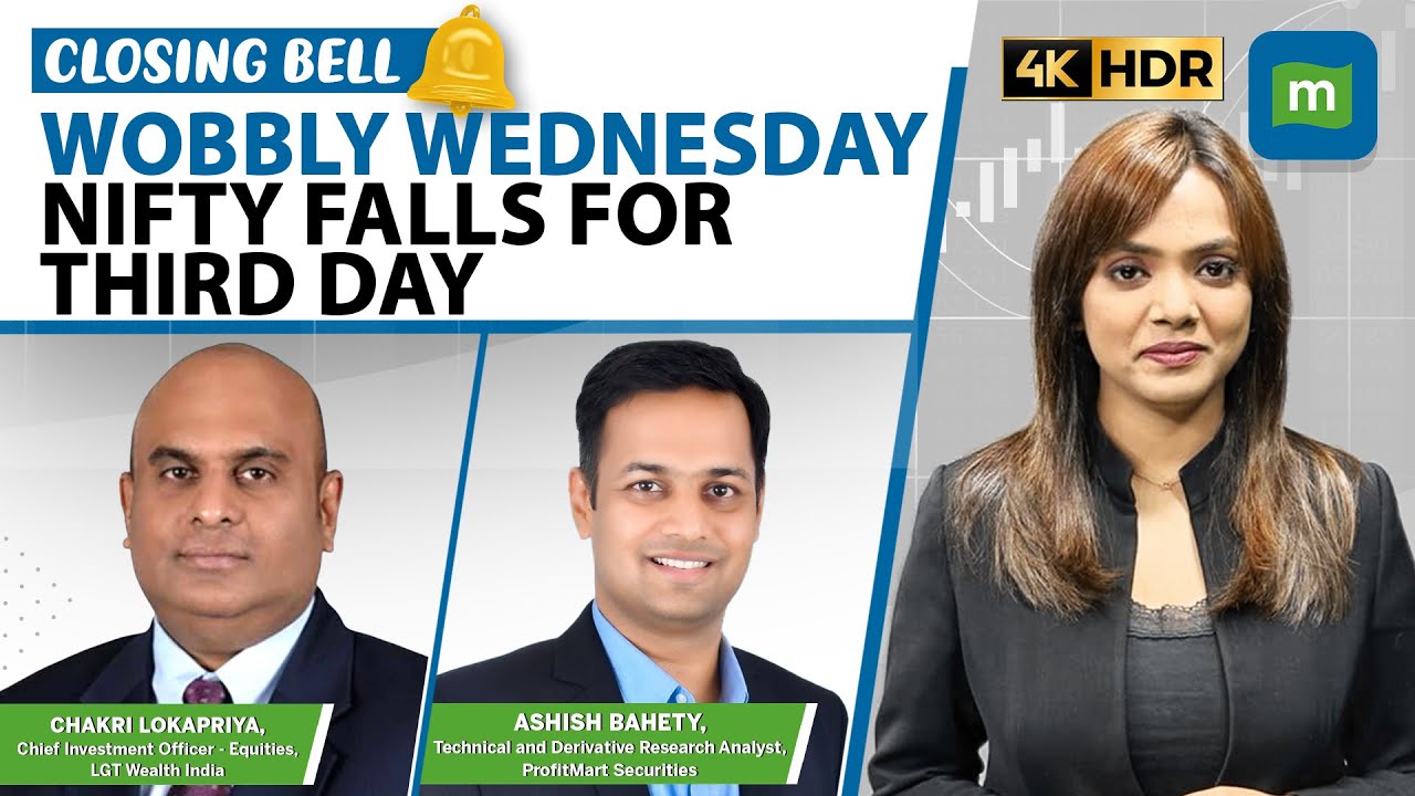 Live: Nifty slips below 24,800 as breadth weakens; SMIDs underperform | Closing Bell