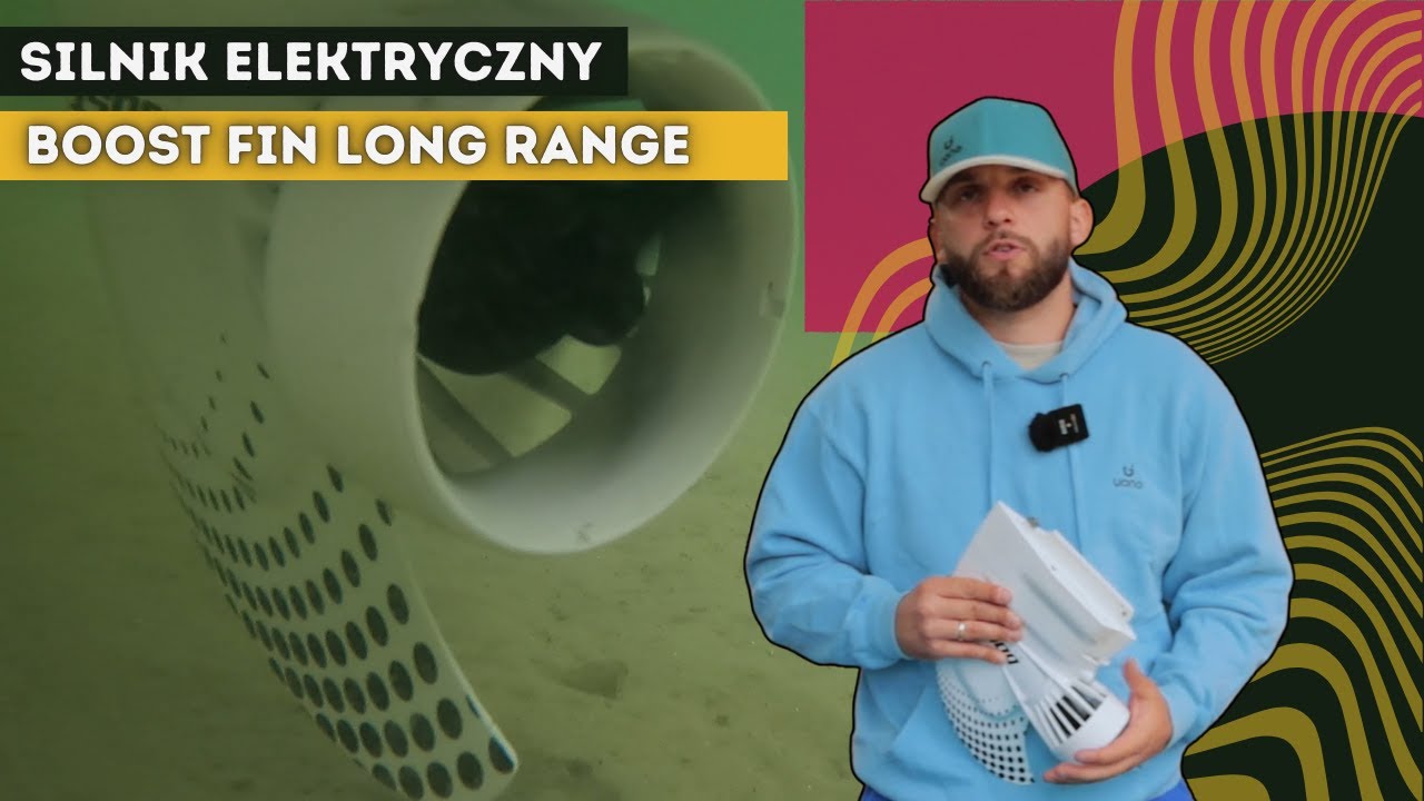 Elektryczny silnik do deski SUP BOOST FIN LONG RANGE | SUPowe Dodatki