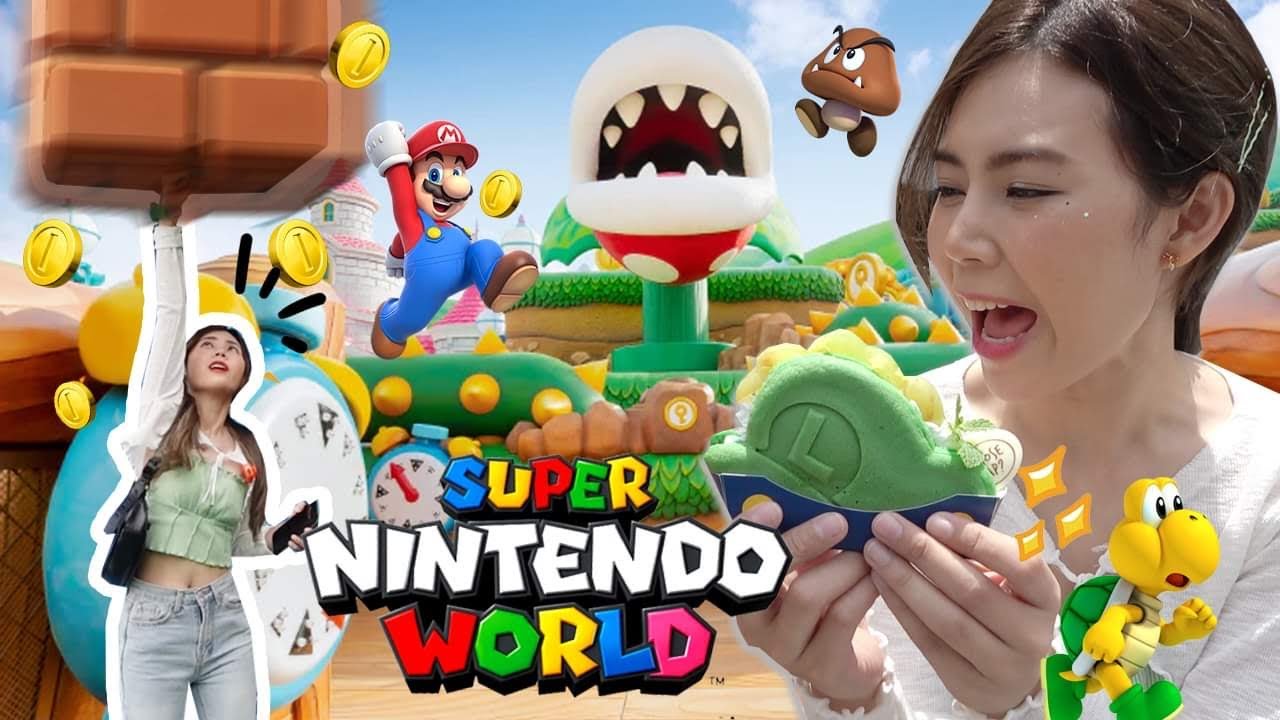 หลุดโลกไปหามาริโอ้ สวนสนุก nintendo world มาแล้ว