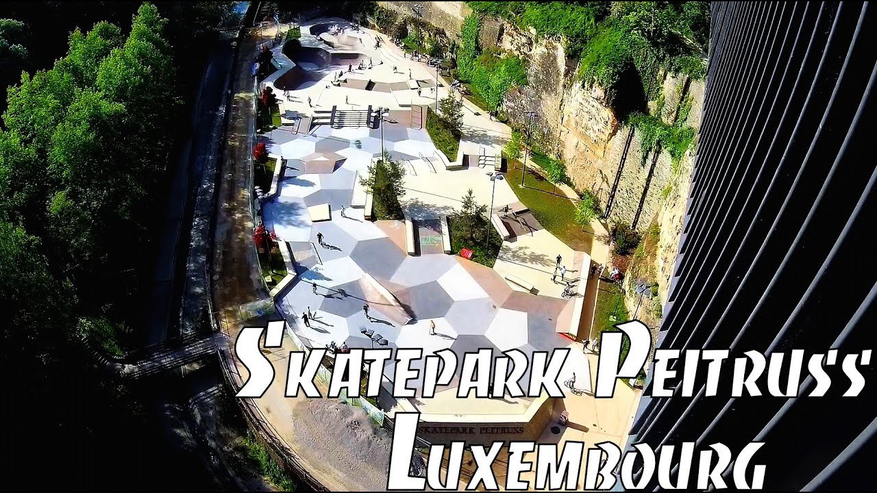 #LU Skateboard trip to Skatepark Péitruss - Luxembourg