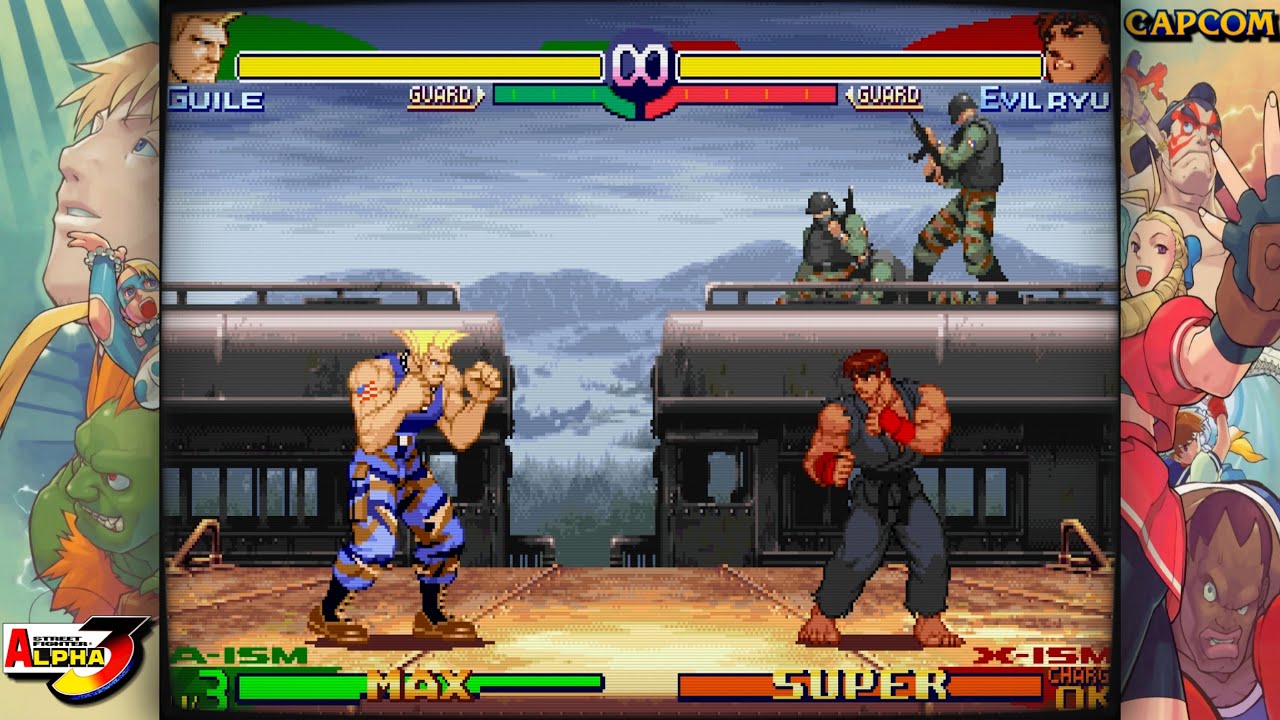 Street Fighter Alpha 3 PS2 Music - Guile Theme