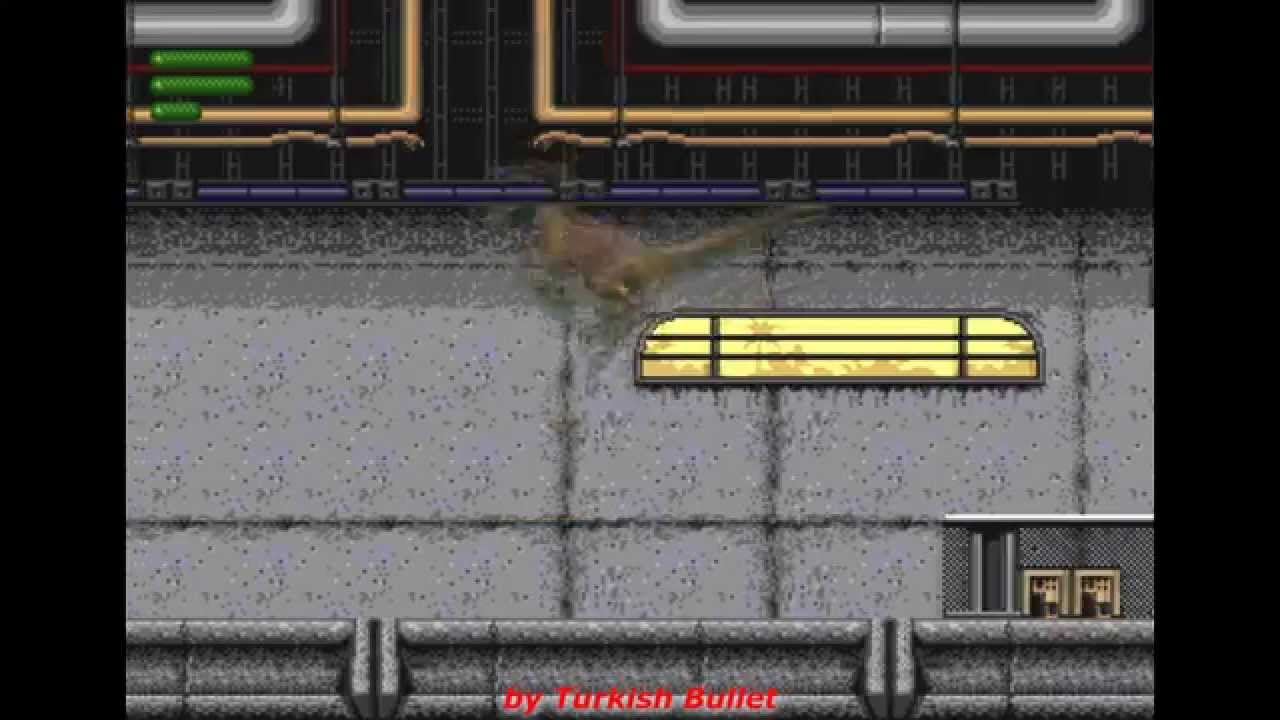 Jurassic Park (Sega Mega Drive / Genesis) - (Longplay - Raptor | Hard Difficulty)