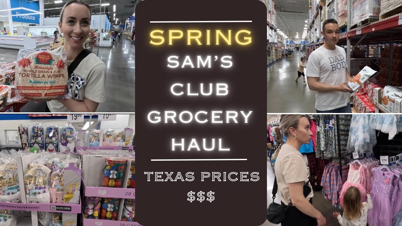 Sam's Club Spring Grocery Haul | Family of 4 | Haul It All