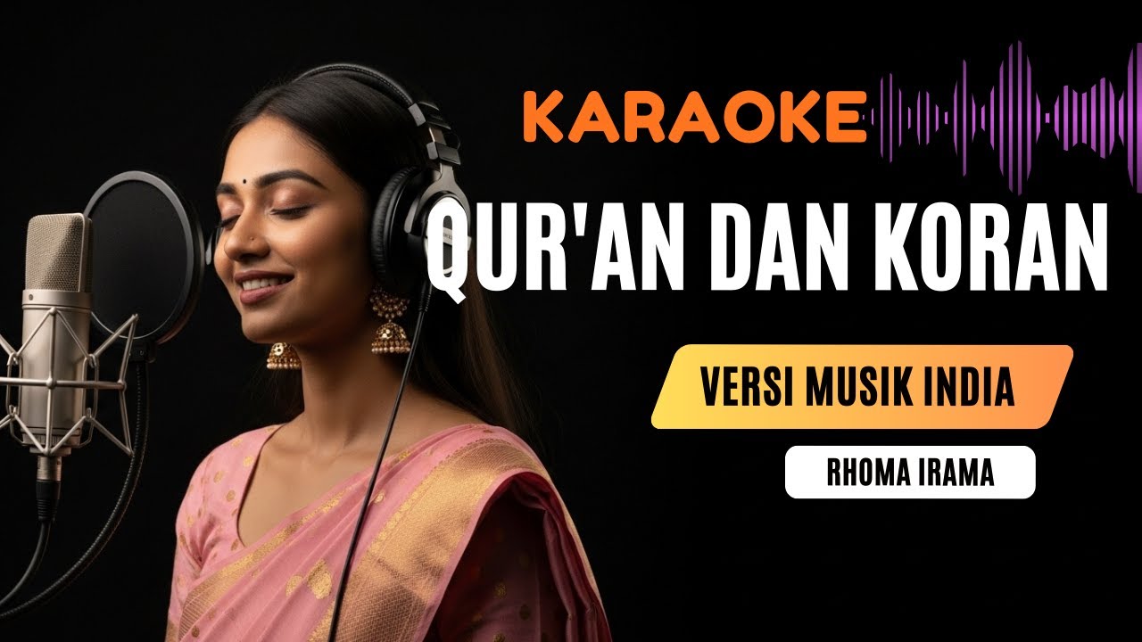 Rhoma Irama - Qur'an dan Koran | Karaoke Dangdut Legendaris Penuh Pesan