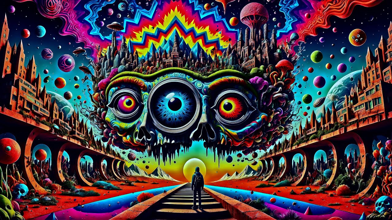 AI Psychedelic Animation Film - Created by Artificial Intelligence