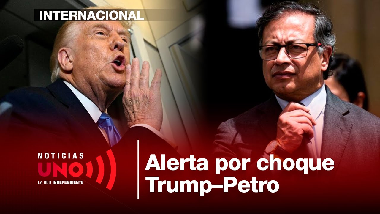 Petro bajo presión tras nuevas acusaciones de Trump desde EE. UU. | Noticias UNO