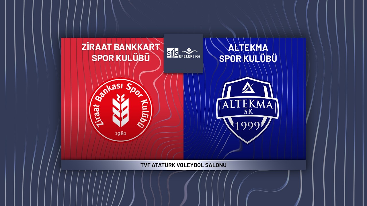 ZİRAAT BANKKART - ALTEKMA SMS Grup Efeler Ligi