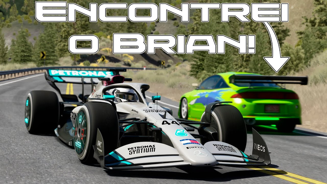 PEGUEI ESTRADA COM UM FORMULA 1! - Assetto Corsa