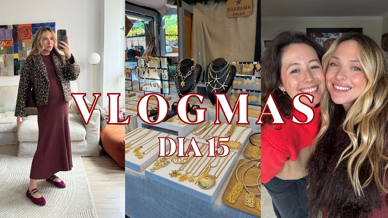 VLOGMAS 15 - Navidad por adelantado ❤️✨ un domingo familiar | Julia March