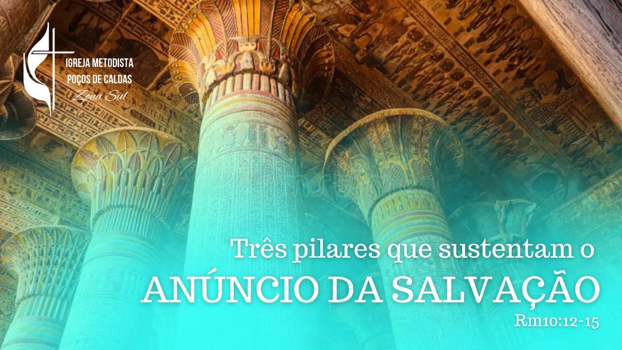 Pregação: TRÊS PILARES QUE SUSTENTAM O ANÚNCIO DA SALVAÇÃO - Missionário Miguel Mendes