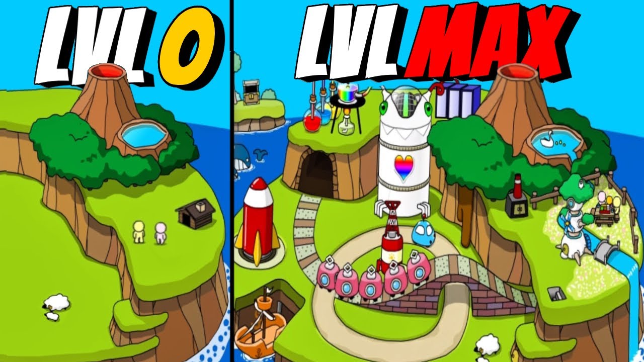 SIFIRDAN ADA GELİŞTİRMEK! | Grow Island