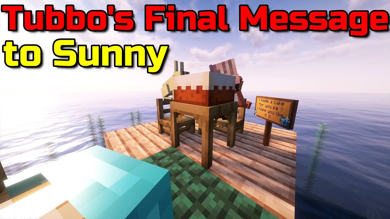 Tubbo's FINAL Message to Sunny on Her Birthday after his Death on QSMP Minecraft