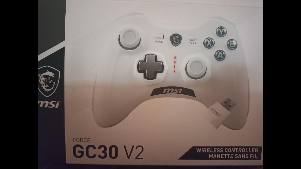 Unboxing Control MSI GC30 V2 Inalámbrico
