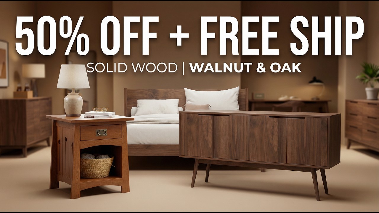 Solid Wood Furniture Deals | Mission & Mid-Century | Crafters & Weavers