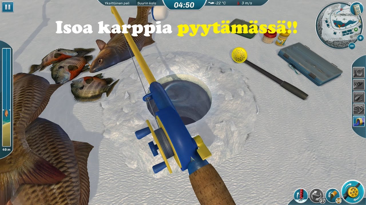 Ice Lakes Isoa karppia pyytämässä/fishing for big carp.
