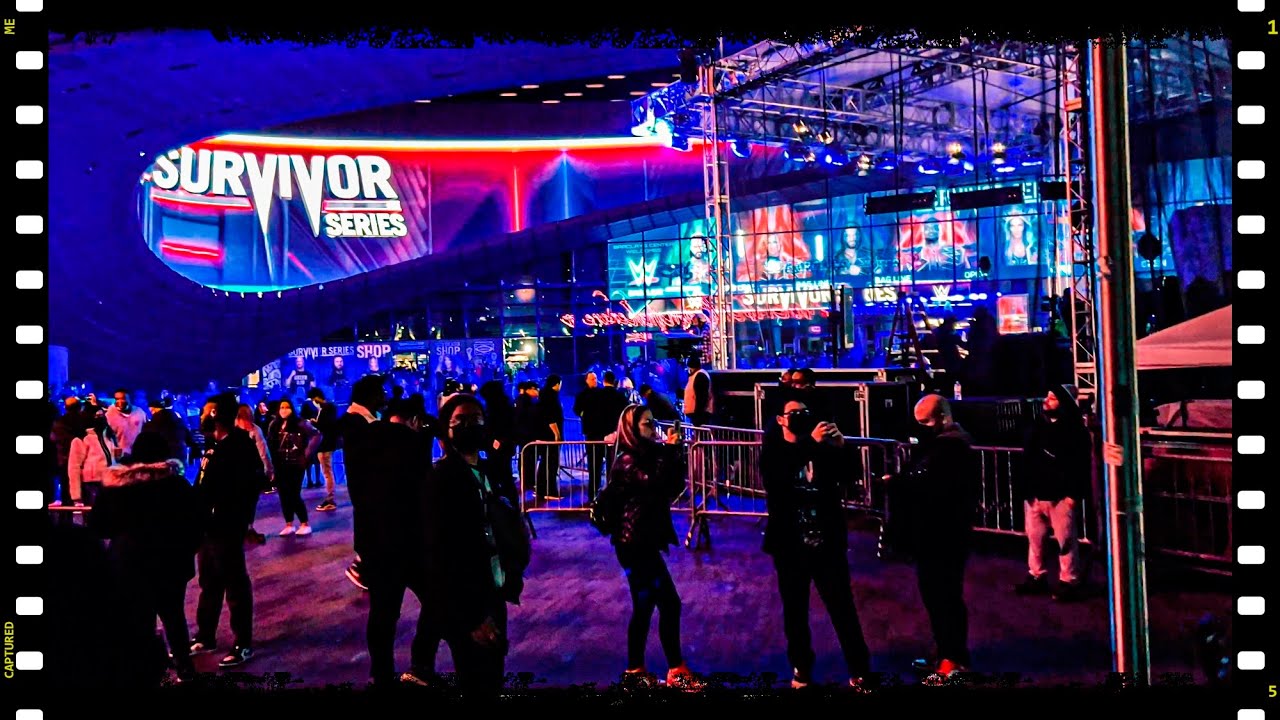WWE Survivor Series 2021 Full Coverage Brooklyn NY Vangeli Media NYC Walkthrough