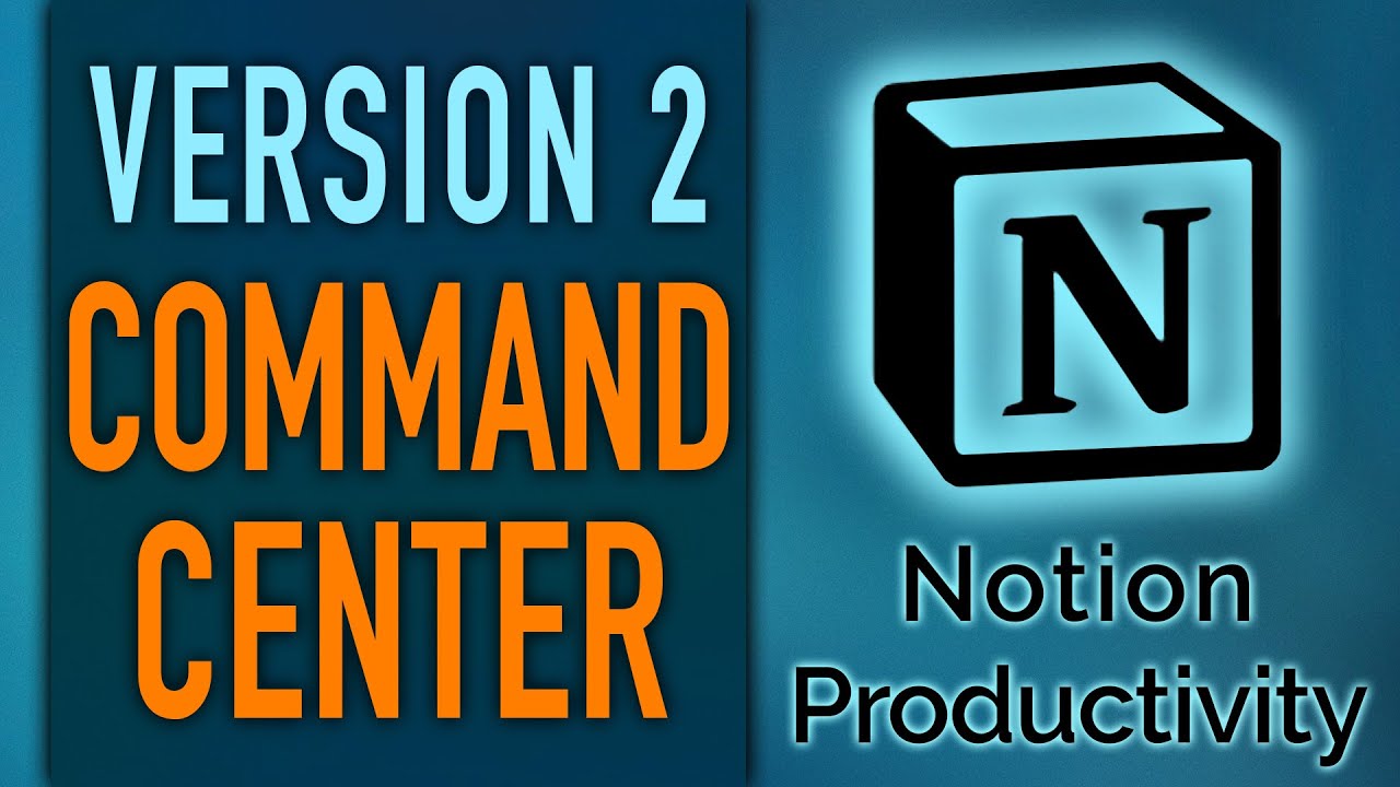 New Command Center V2 for Notion Life Operating System