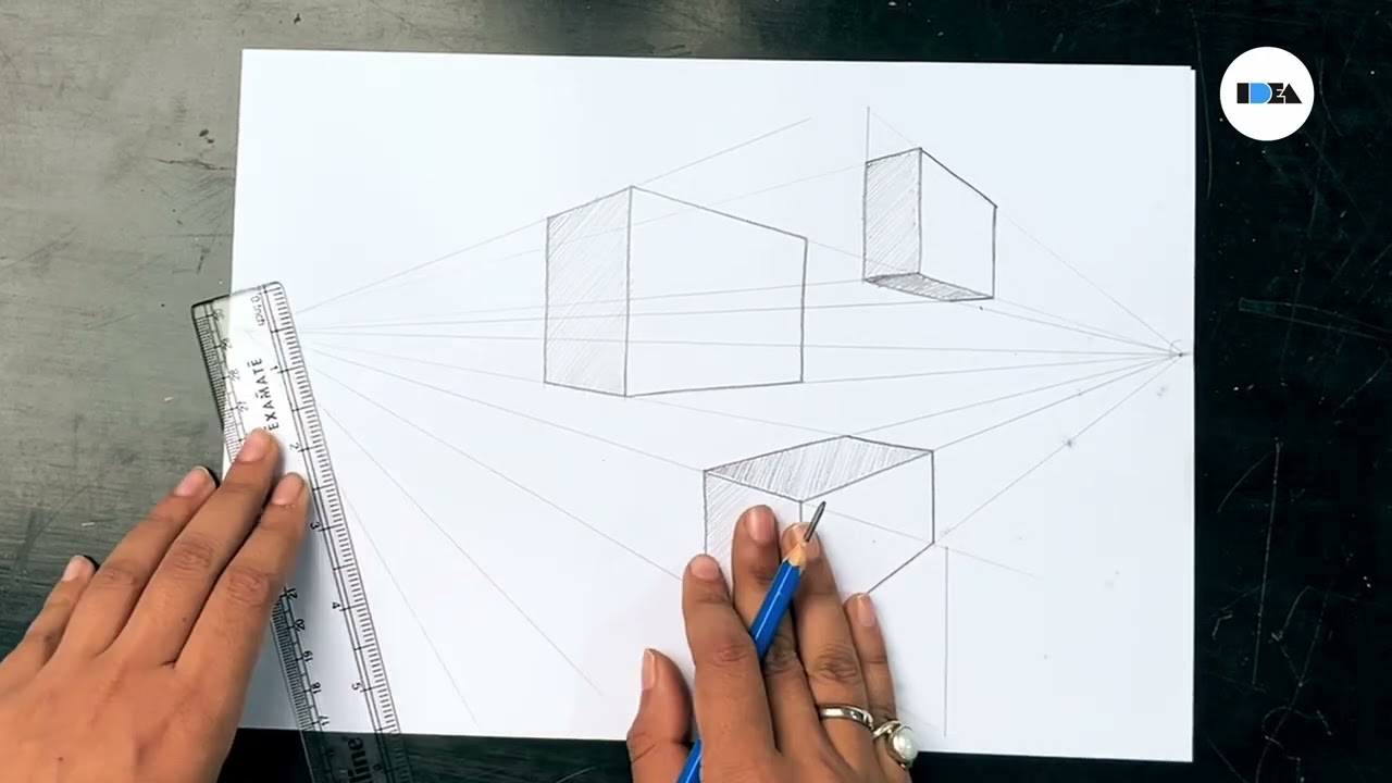 Master Perspective Drawing: 1, 2 & 3 Point Perspective | NID, UCEED, NIFT 2025 Prep