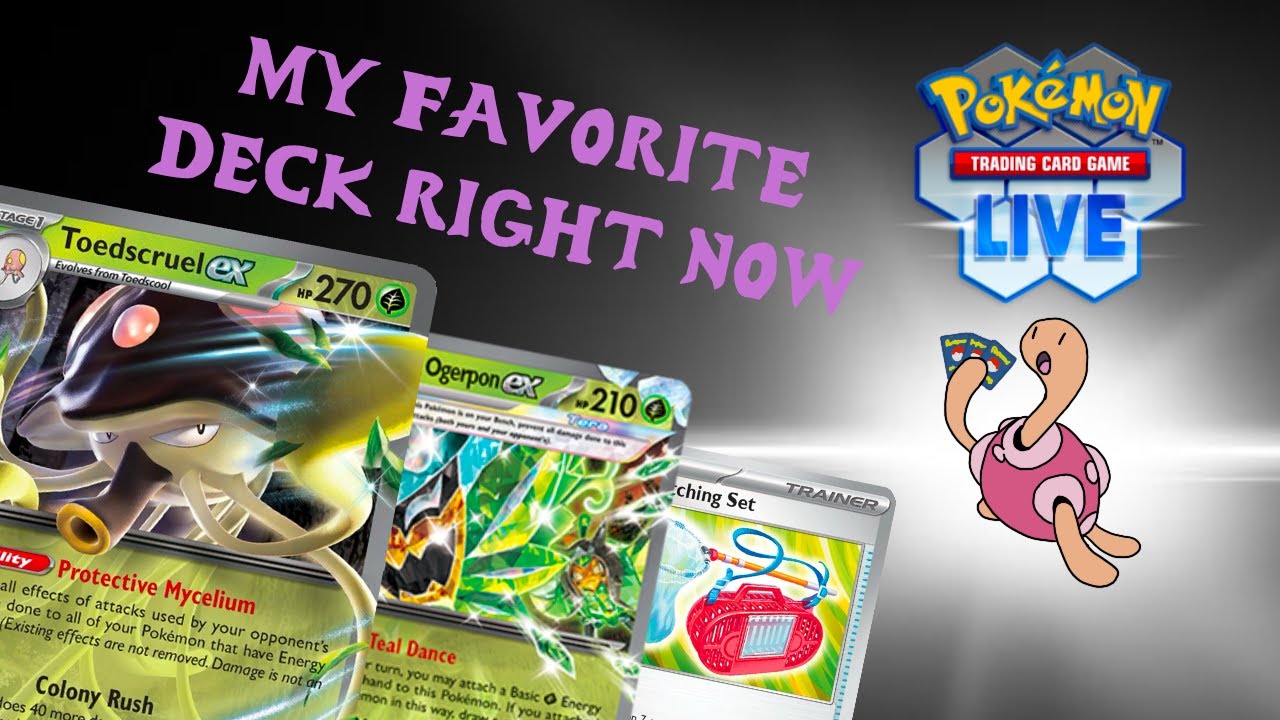 Toedscruel ex is the Most CONSISTENT Rogue Deck Right Now! PTCGL Twilight Masquerade