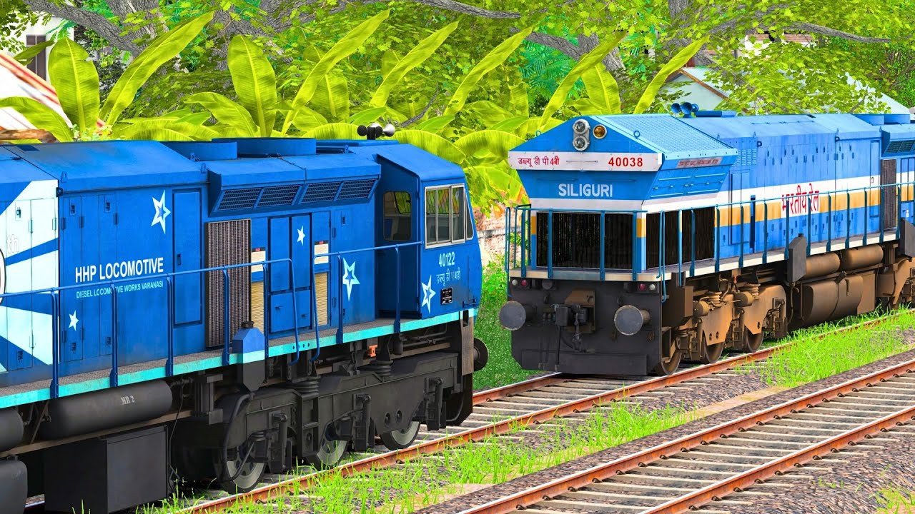 WDP4D to WDP4 LOCOMOTIVE CHANGE | BUMPY RAILROAD | RAILWORKS 3 | TRAIN SIMULATOR | NTG GAMING