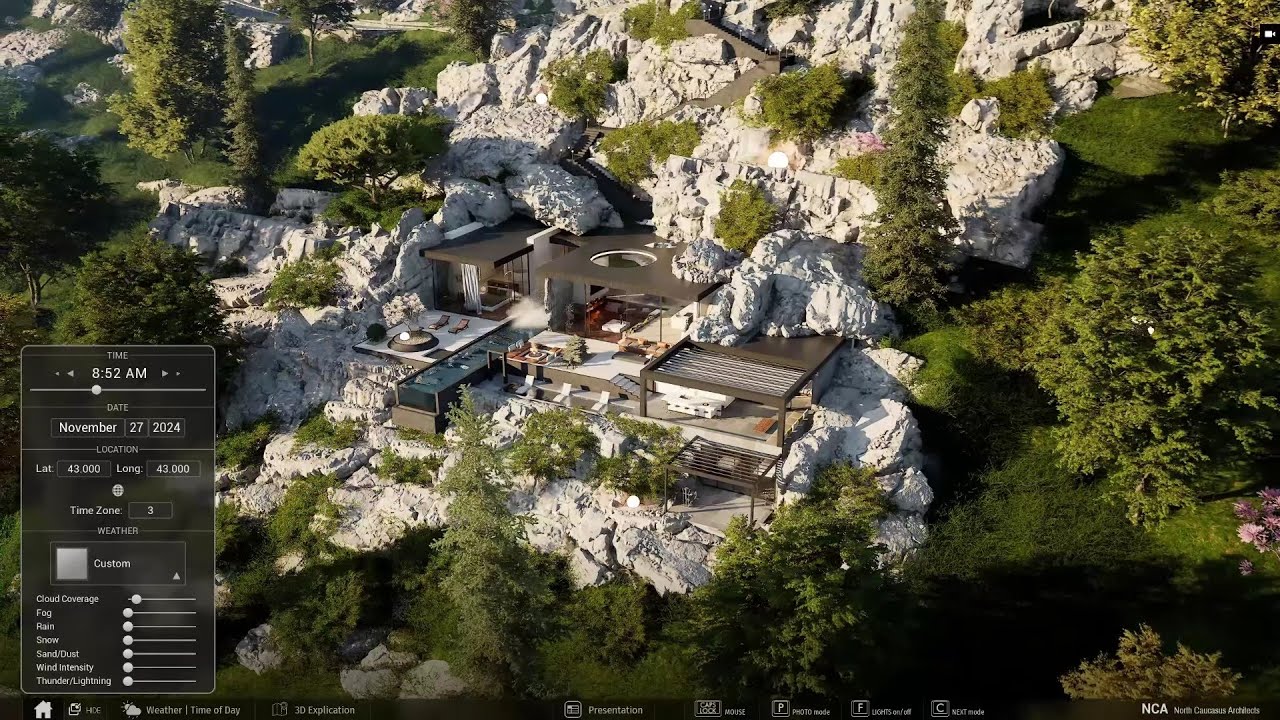 Interactive ArchViz Presentation | Unreal Engine 5.5 | Real-Time Visualization