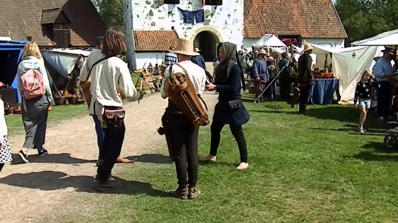 Hovdala Slott, H&auml;ssleholm 30-05-2014, Middeleeuwse markt.