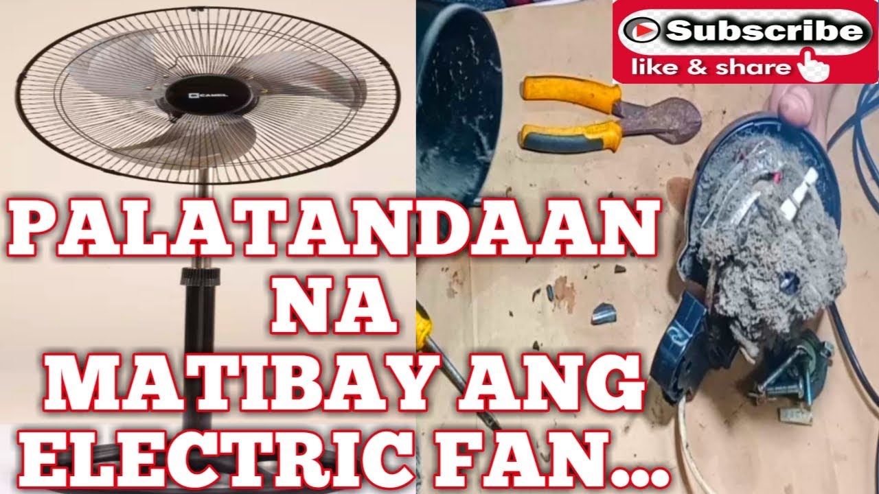 HOW TO REPAIR CAMEL INDUSTRIAL STAND FAN