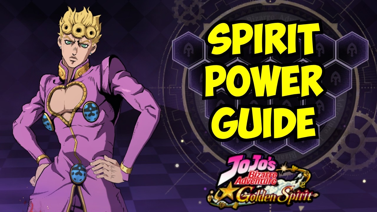 Лучший гайд по Силе Духа в JoJo Golden Spirit