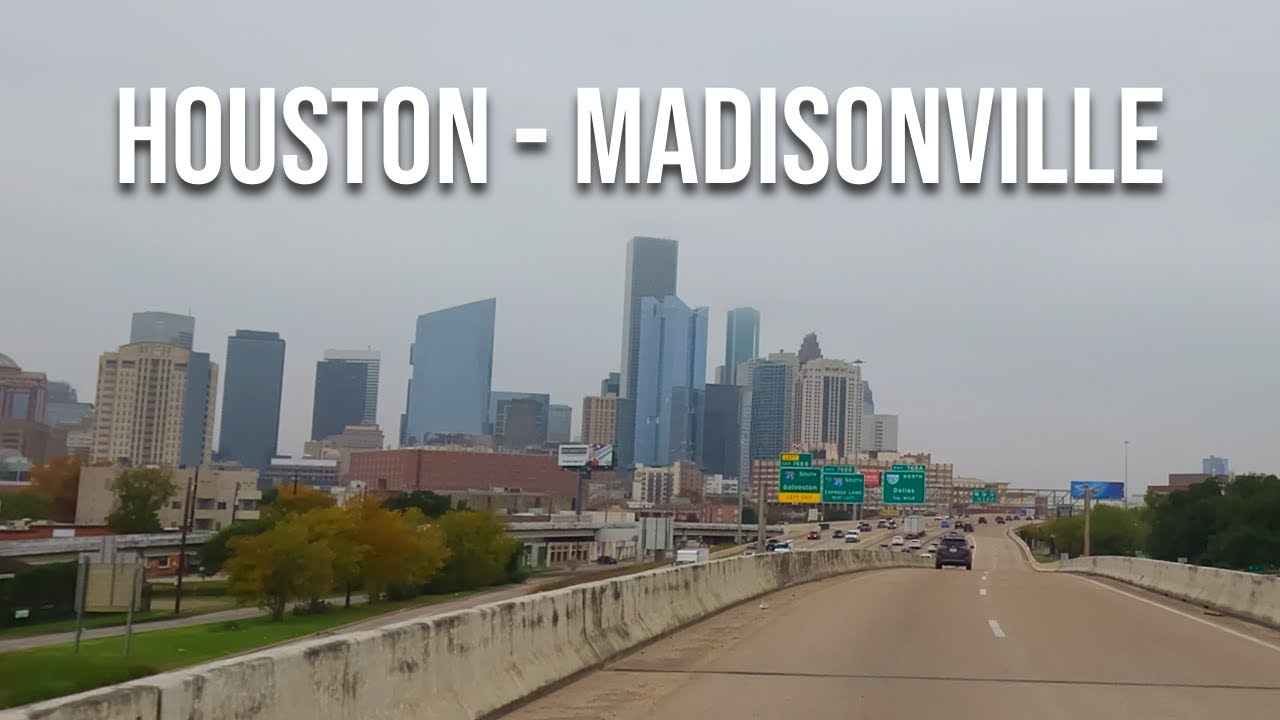 Houston to Madisonville! Drive with me on a Texas highway!