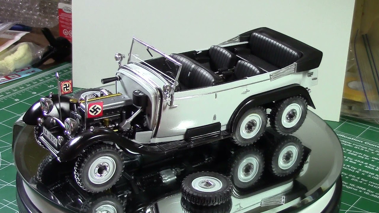 Hitler`s Two G4 Cars ICM Build Final