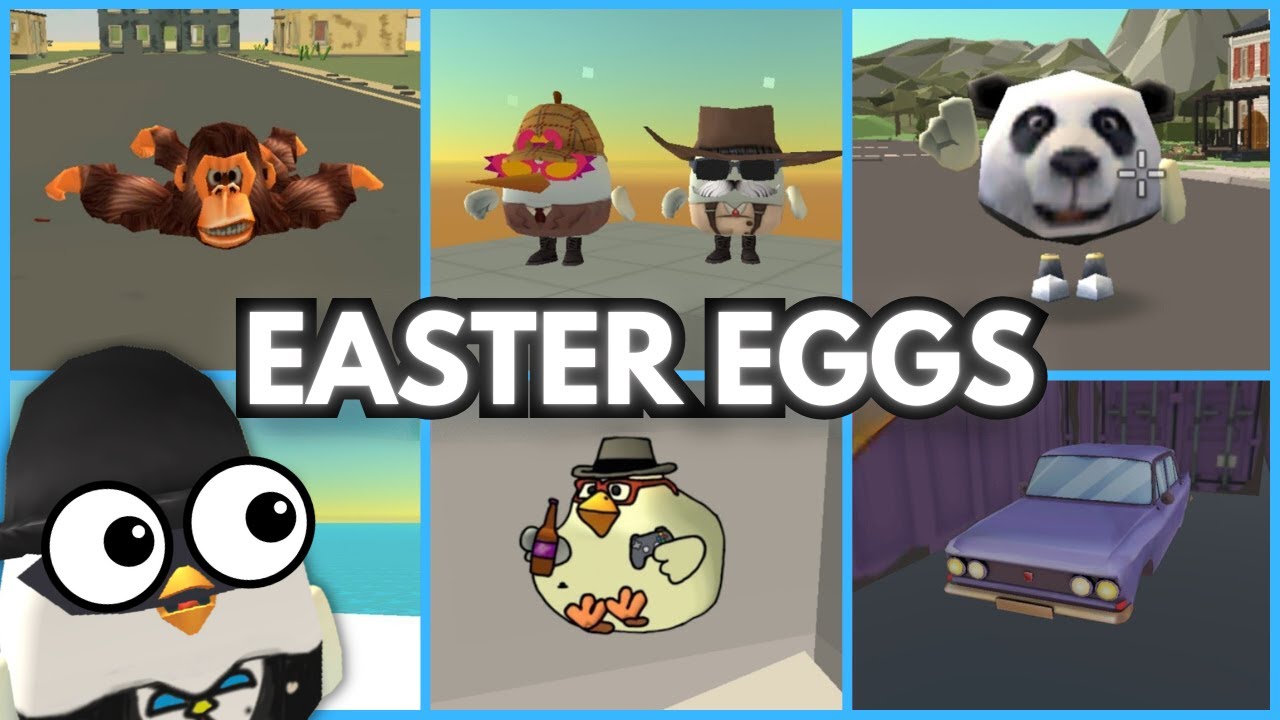😱 All CHICKEN GUN UPDATE 4.1.0 SECRETS AND EASTER EGGS!!