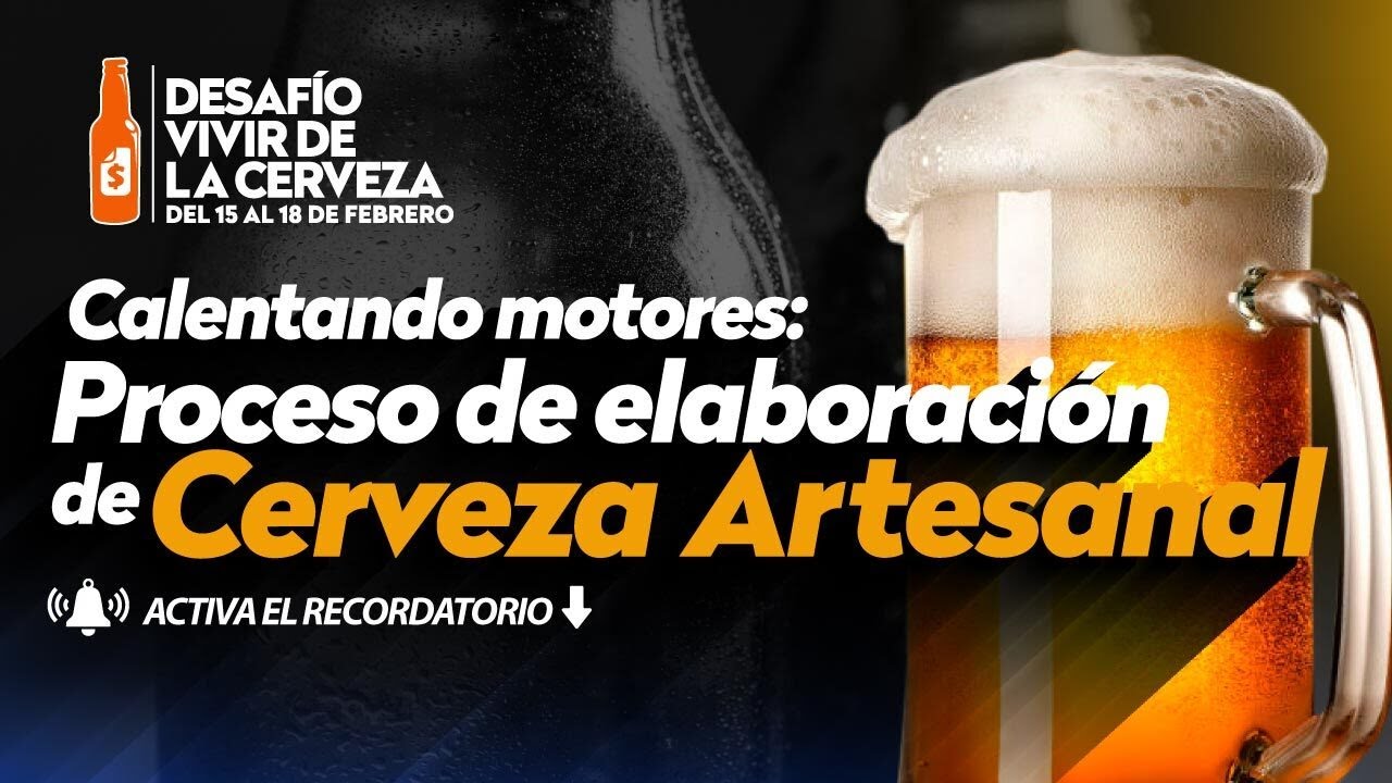 Calentando motores: Proceso de elaboración de cerveza artesanal