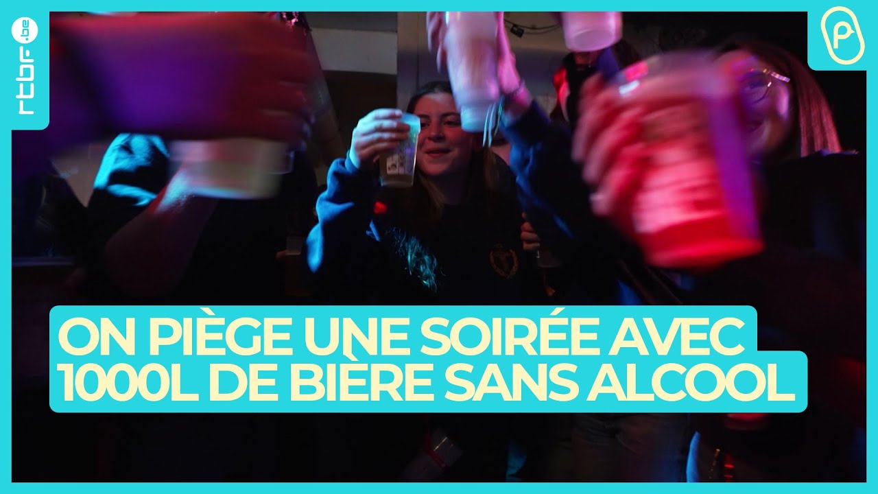 On piège des étudiants en soirée avec 1.000 litres de bière sans alcool - On n'est pas des Pigeons