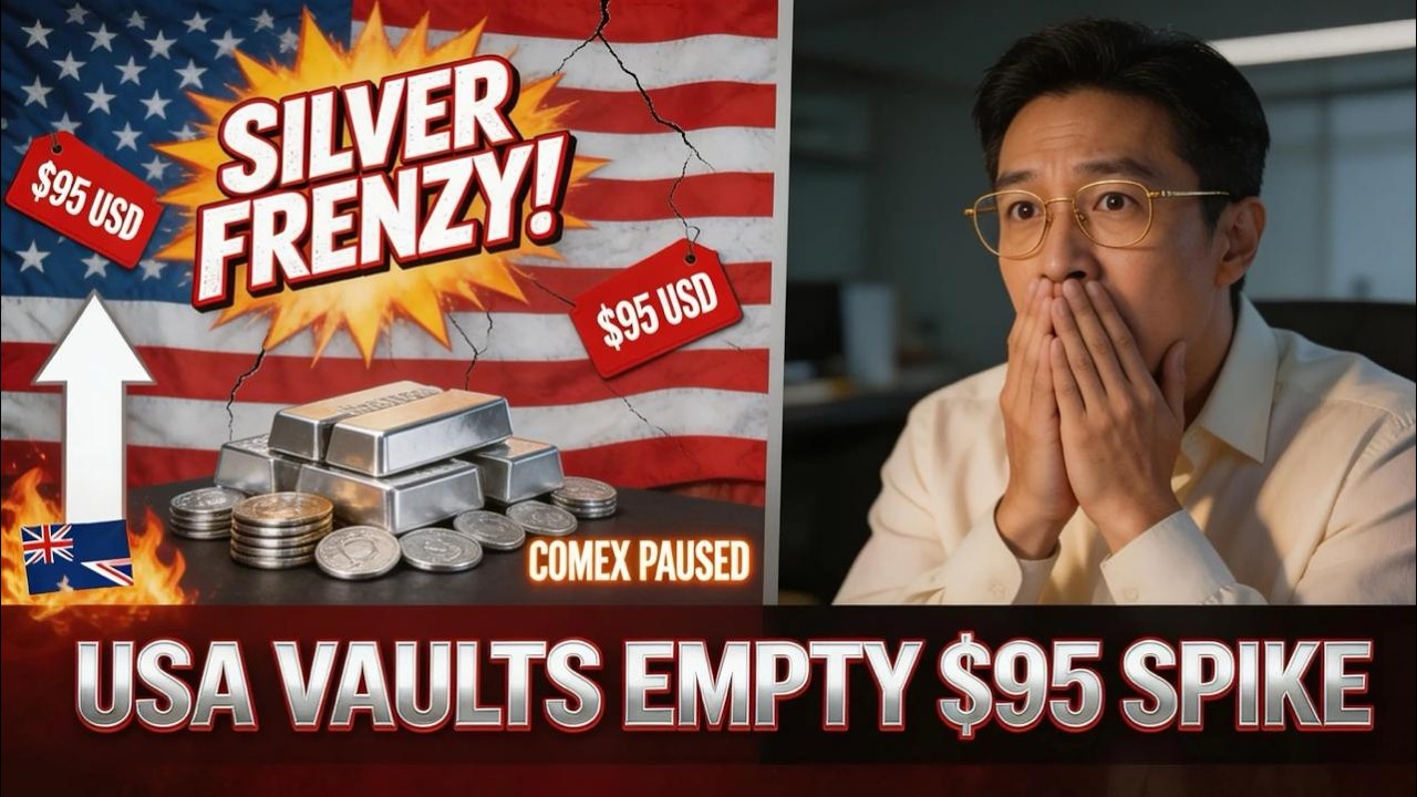 USA SILVER FRENZY: $95 USD SPIKE – COMEX Pauses Delivery, Perth Panic Spreads!