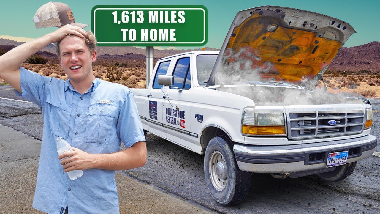 1,613 Mile Road Trip In A 30 Year Old Diesel Truck