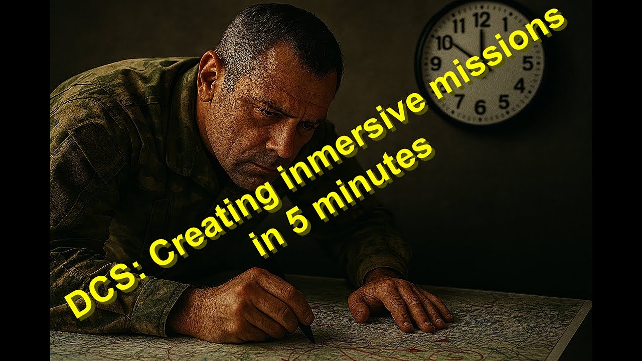 DCS: Creating full inmersive missions in 5 minutes