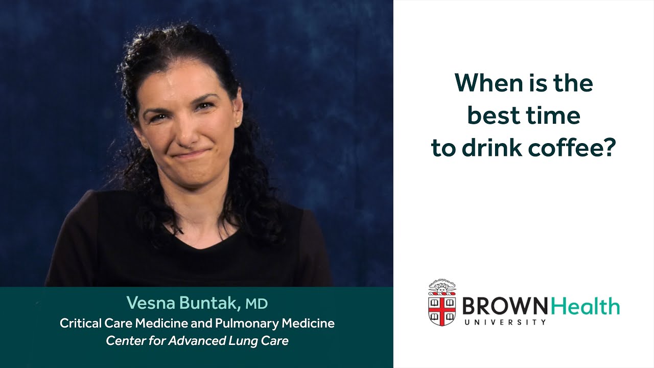 When is the best time to drink coffee?