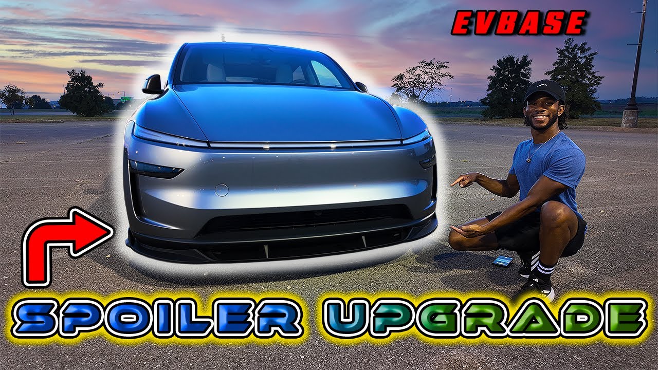 How To Install the EVBASE Lip Spoiler on a Tesla Model Y Juniper
