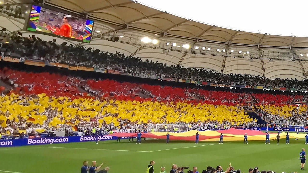 🇩🇪 Deutsche Nationalhymne EM 2024 | Spanien vs. Deutschland | EURO Viertelfinale Stuttgart
