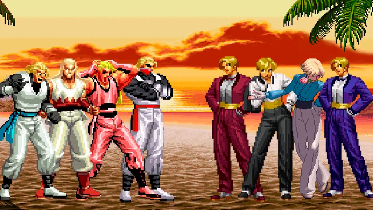 [KOF Mugen] Andy Bogard Team vs King Team