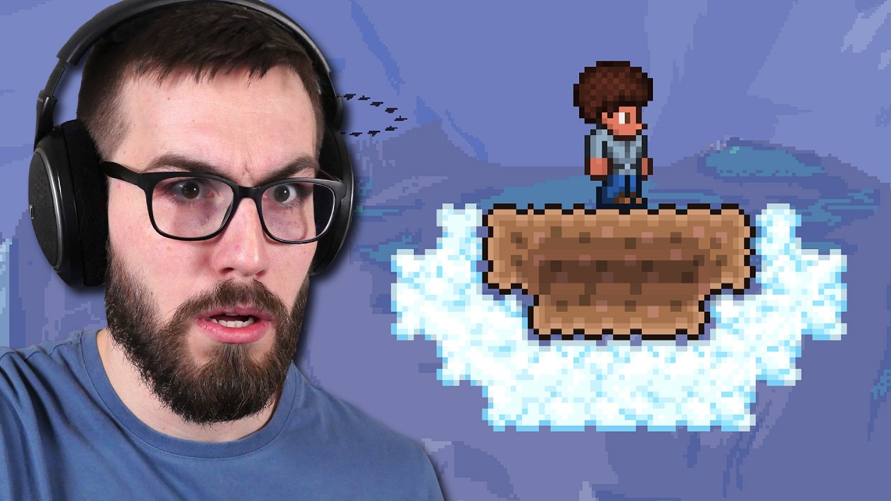 Terraria but the World is EMPTY! (Official Skyblock Mode)