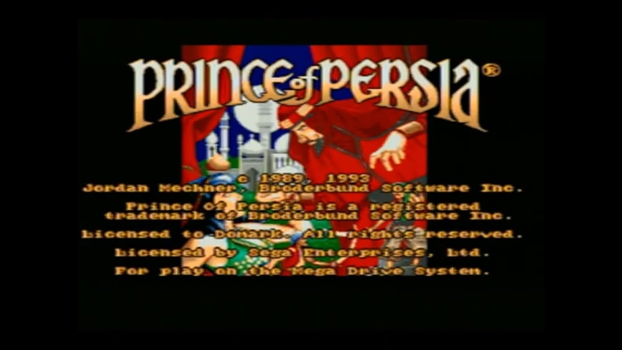 🇪🇺 PRINCE OF PERSIA [Mega Drive] 🎮 | 50Hz - Original Hardware | Good Ending.