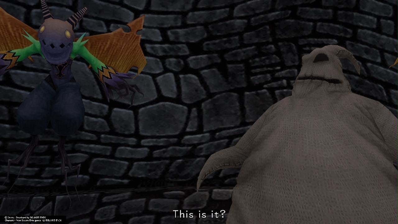 KINGDOM HEARTS - HD [1.5]+2.5 ReMIX - [HALLOWEEN TOWN] #4 - OOGIE BOOGIE BOSSFIGHT #1+2