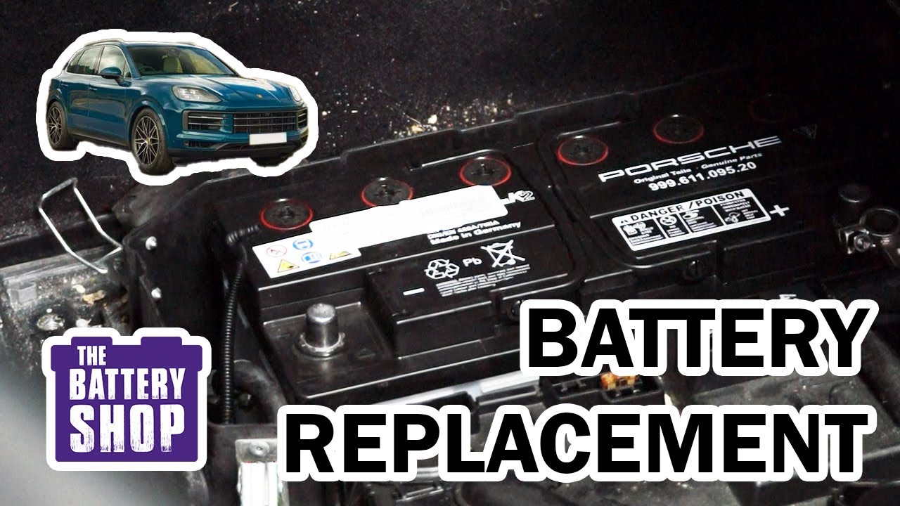 Porsche Cayenne - New Battery Install